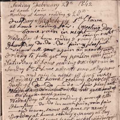 Diary, Volume 31, 1842-1846