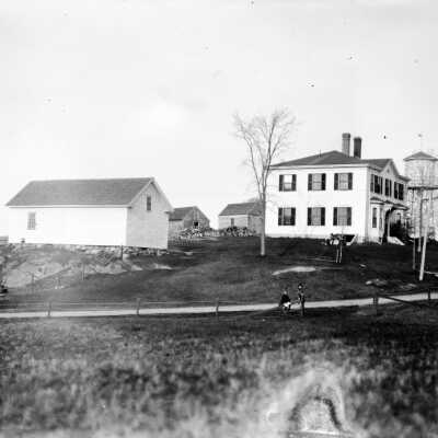 Unidentified house and property