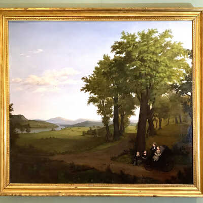 The Owen Children in a Landscape