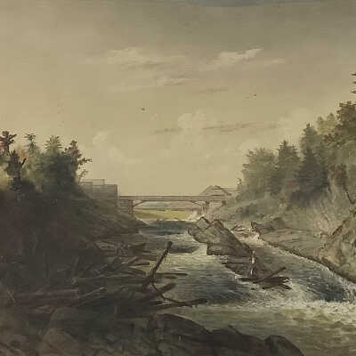 Salmon Falls, Hollis, Maine, 1898