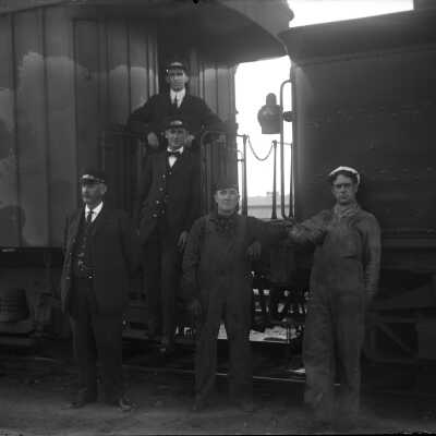 Boston & Maine Railroad crew