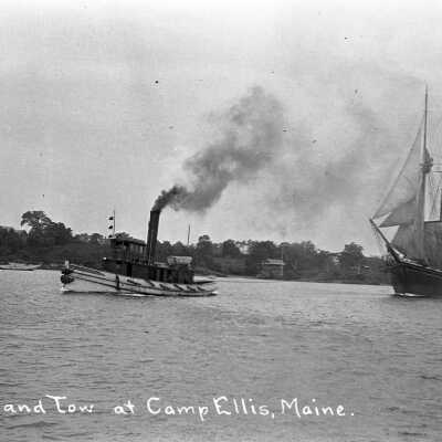 Tugboat A.G. Prentiss, Camp Ellis, ME