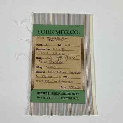 Fabric sample