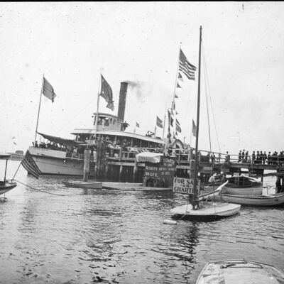 Boats at Highlands Beach, NJ