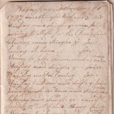 Diary, Volume 10, 1797-1798