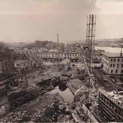 Saco-Lowell Shops, "New Shop" construction