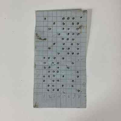 Weaving draft