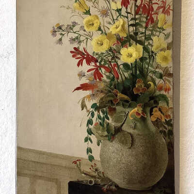 Gerardia, Cardinal Flowers, Jewel weed, and Aster