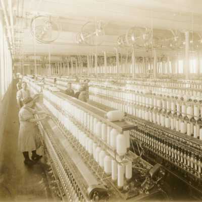 Laconia Mills - roving frames