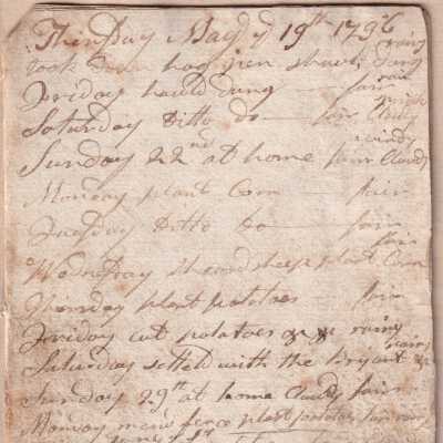 Diary, Volume 9, 1796-1797