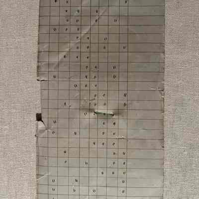 Weaving draft