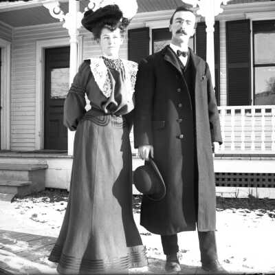 Eunice Amanda Hobbs Staples and Dr. Ivan W. Staples