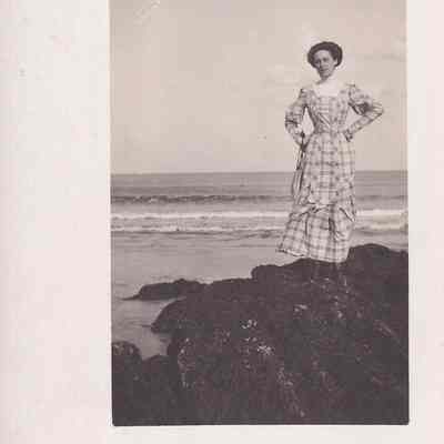 Old Orchard Beach Portrait Postcard.