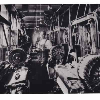 Pepperell Manufacturing Company loom room