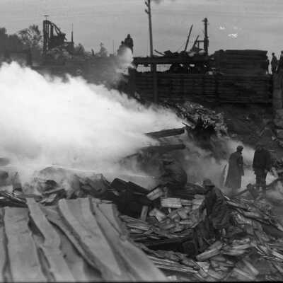 Harmon's Corner fire, 1911