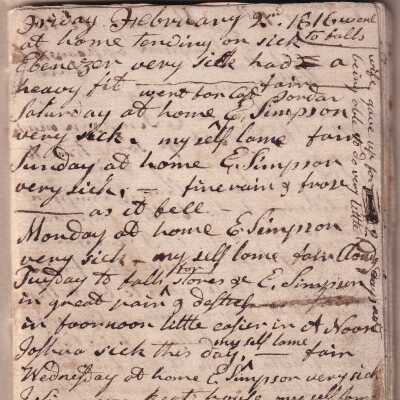 Diary, Volume 20, 1816-1817