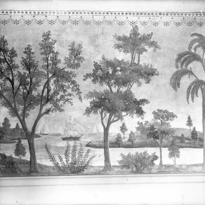 Quillcote interior - mural close-up