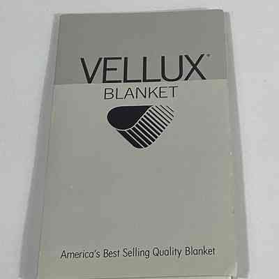 Vellux blanket booklet