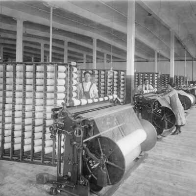 Laconia Mills - warping machines