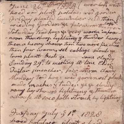 Diary, Volume 26, 1828-1830