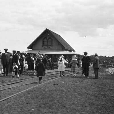 Camp Ellis train station