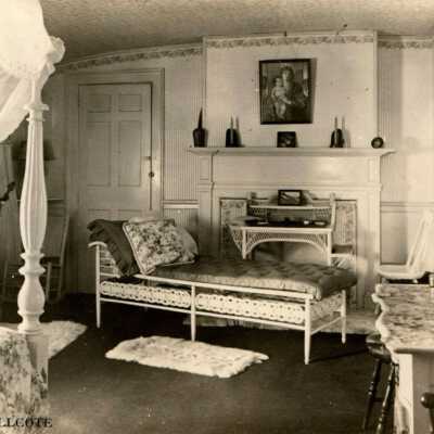 Example of postcard sold as antique ephemera with the same image.