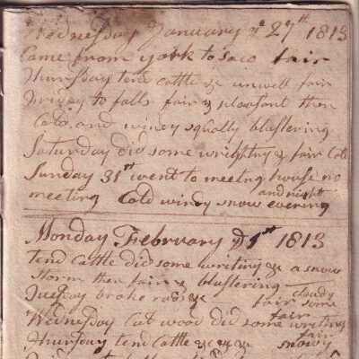 Diary, Volume 18, 1813-1814