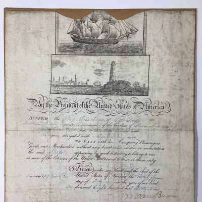 Ship's Passport or Document for Safe Passage