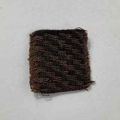 Fabric sample and weaving draft