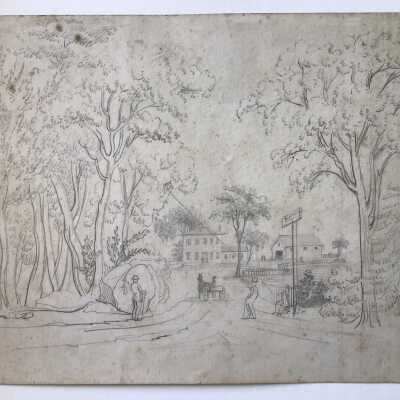 Country Landscape / Faces and Tiger