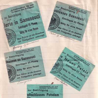 Entry tickets to attractions in Potsdam.