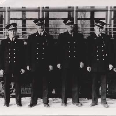 Bellefieulle, R., Dunn, B., Hazelton, P., Leavitt, E., Perkins, F. - Motormen