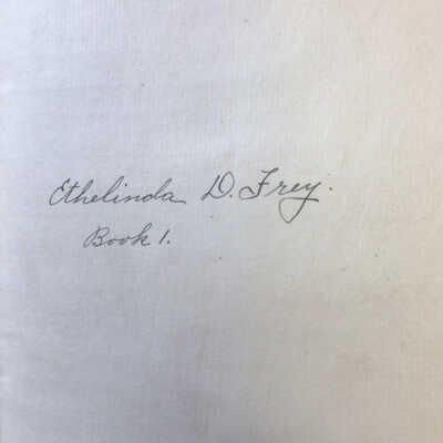 Inscription on first page.