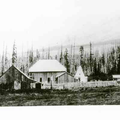 Government Camp - Summit Area of Mt. Hood - Summit House -1880's