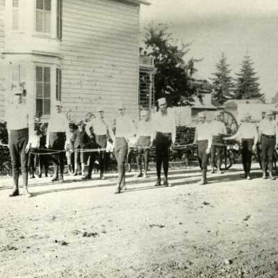 Oregon City Fire Department 1888 - Hose Cart