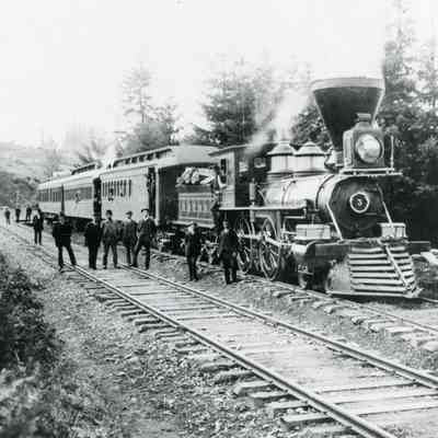 New Era 1869 - First Train after opening First 20 miles of Railroad