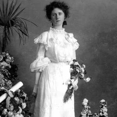 Hattie Chambers Graduation Photo, St. John's Parochial and High School.