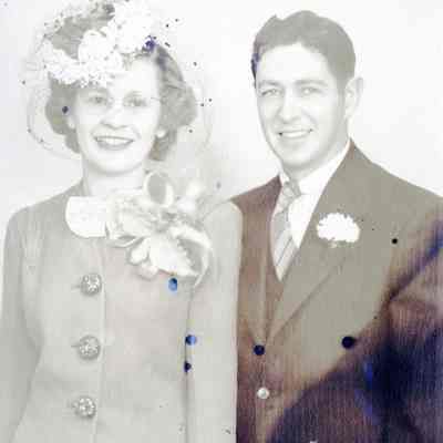 Unknown Couple - Possible Wedding Photo