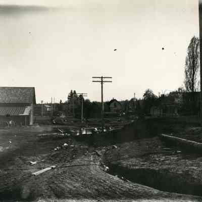 Milwaukie, Oregon 1890's - Looking East from Main Street