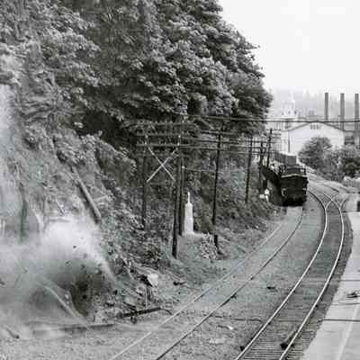 Oregon City Elevator Construction 1954
