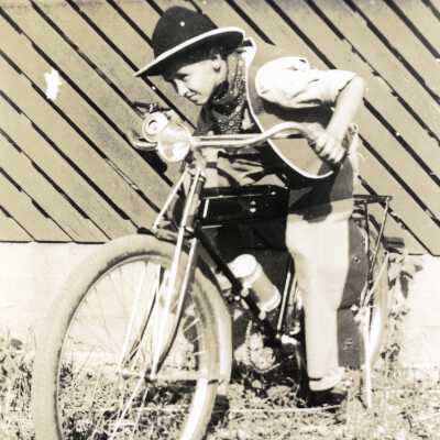 Boy on Bicycle