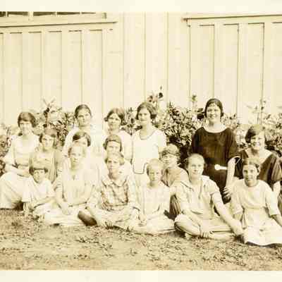Inidentified Group of Students with Teacher
