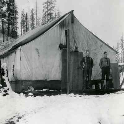 Construction of Oregon Railroad Bridge 1892-1893