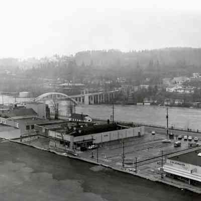 1964 Flood - Willamette Falls at Flood Stage