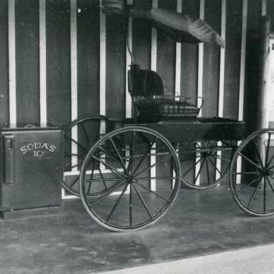 Horse Drawn Buggy on Display