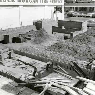 Publisher's Paper Administration Building Construction 1967