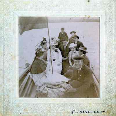 People in a Boat - Talbert Collection