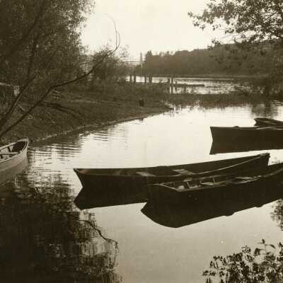 Oregon City at Mouth of Abernathy Creek - Willamette River