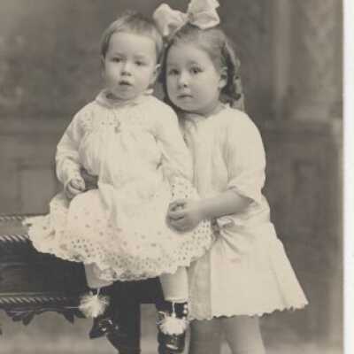 Portrait of Two Children