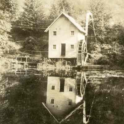 Watermill on Lake
